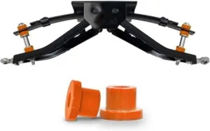 Replacement A-Arm Bushings | Set of 20 | for GTW & MadJax Golf Cart Lift Kits - Orange