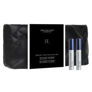 RevitaLash Cosmetics, Travel Size Collection/RevitaLash Advanced 1.0 mL & RevitaBrow Advanced 1.5mL & Signature Cosmetic Bag