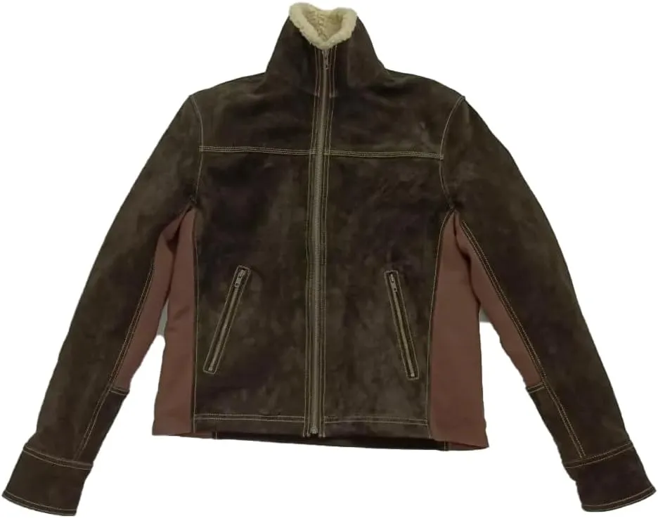 Rick Grimes The Walking Dead Season 6 Real Suede Leather Jacket | Genuine Suede Jacket