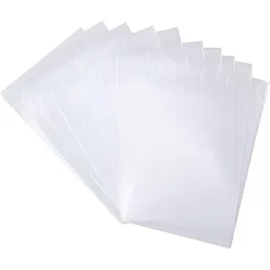 RiteSource - 8"   4" x 18" 1.6 Mil Clear Full Heavy Duty FDA Poly Bags, 500/Cs  - 030580