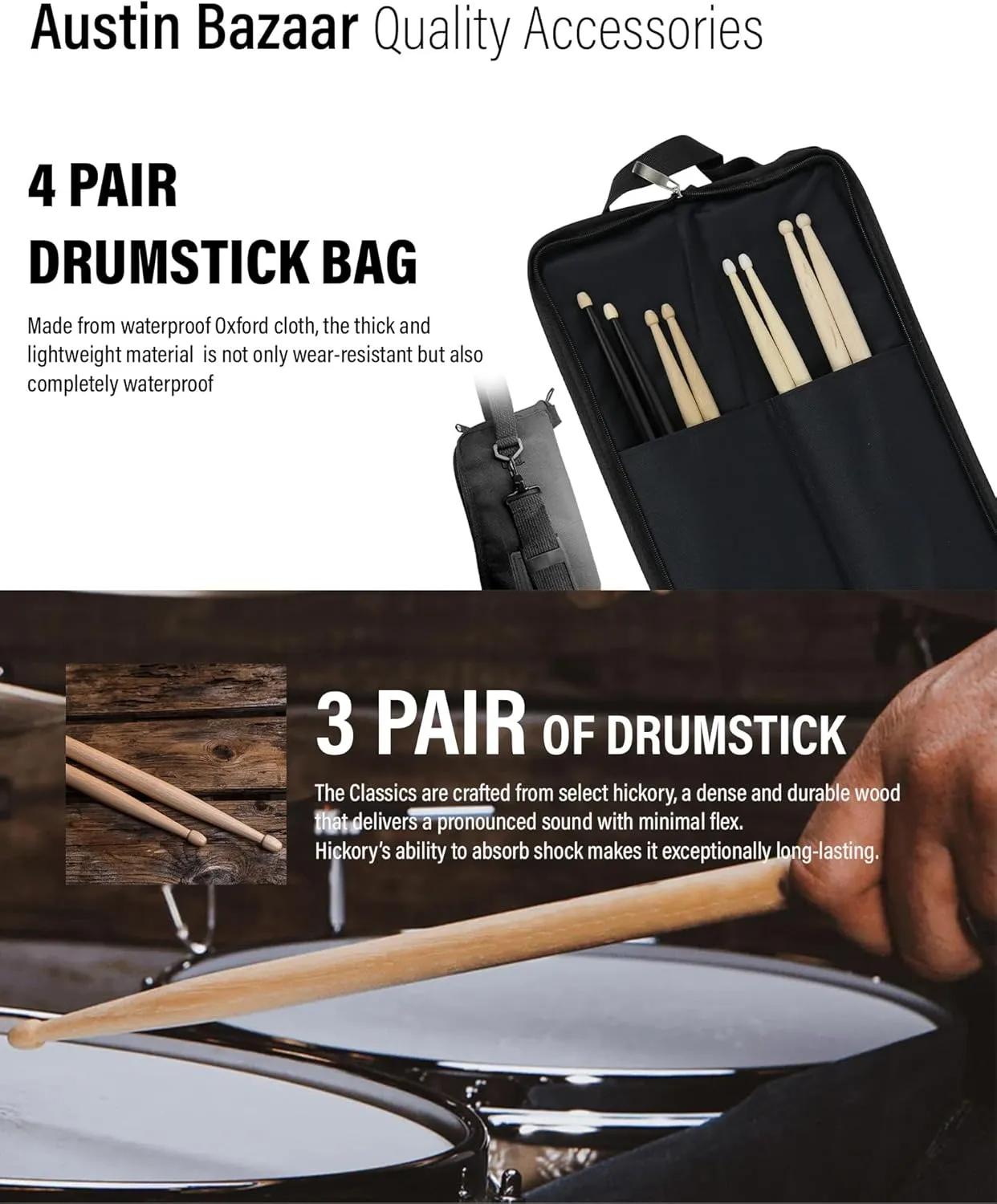 Roland Generation 2 V-Drums TD-17KVX2 Electronic Drum Set Bundle with 3.5mm Audio Cable, Drumstick Bag, 3 Pairs of Drumsticks, and Austin Bazaar Polishing Cloth