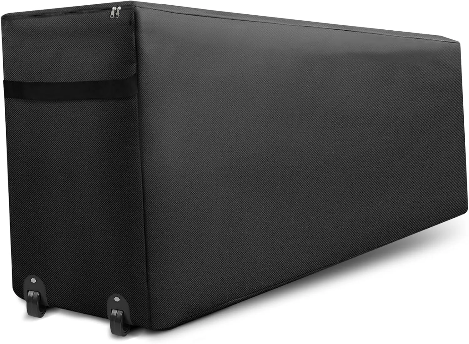 Rolling Waterproof Cushion Storage Bags with Wheel and Handle 65 x 20 x 28 Inch Extra Large Christmas Tree Storage Mooving Bag Foldable Rolling Duffel Bag Tote with Wheels of Muti-Function