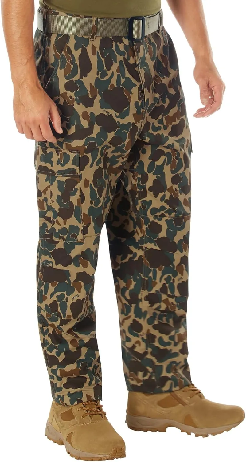 Rothco X Bear Archery Fred Bear Camo Tactical BDU Pants – Rugged & Heavy-Duty Cargo Pants
