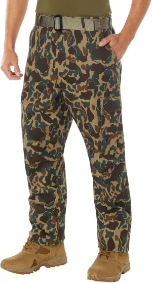 Rothco X Bear Archery Fred Bear Camo Tactical BDU Pants – Rugged & Heavy-Duty Cargo Pants