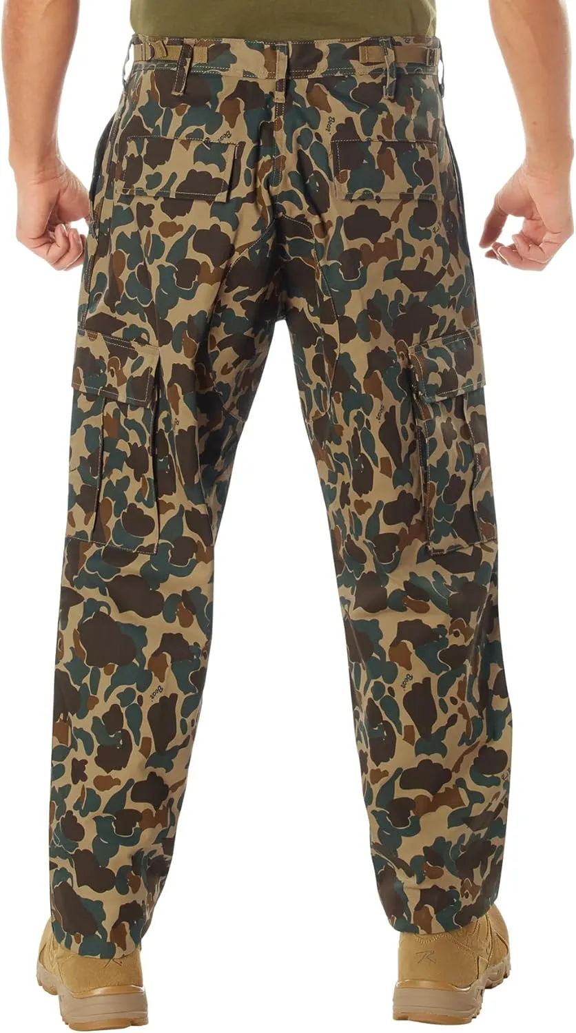 Rothco X Bear Archery Fred Bear Camo Tactical BDU Pants – Rugged & Heavy-Duty Cargo Pants