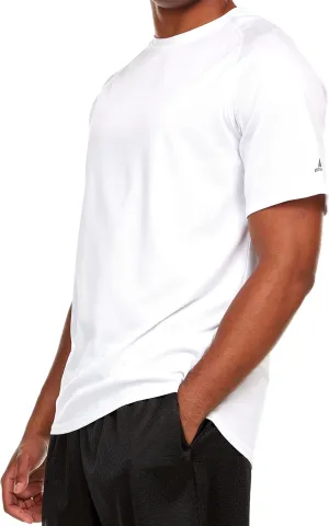 Russell Athletic Men's Active Athletic Dri-Power Loose Fit Short Sleeve Performance T-Shirt Crew Neck Relaxed Fit