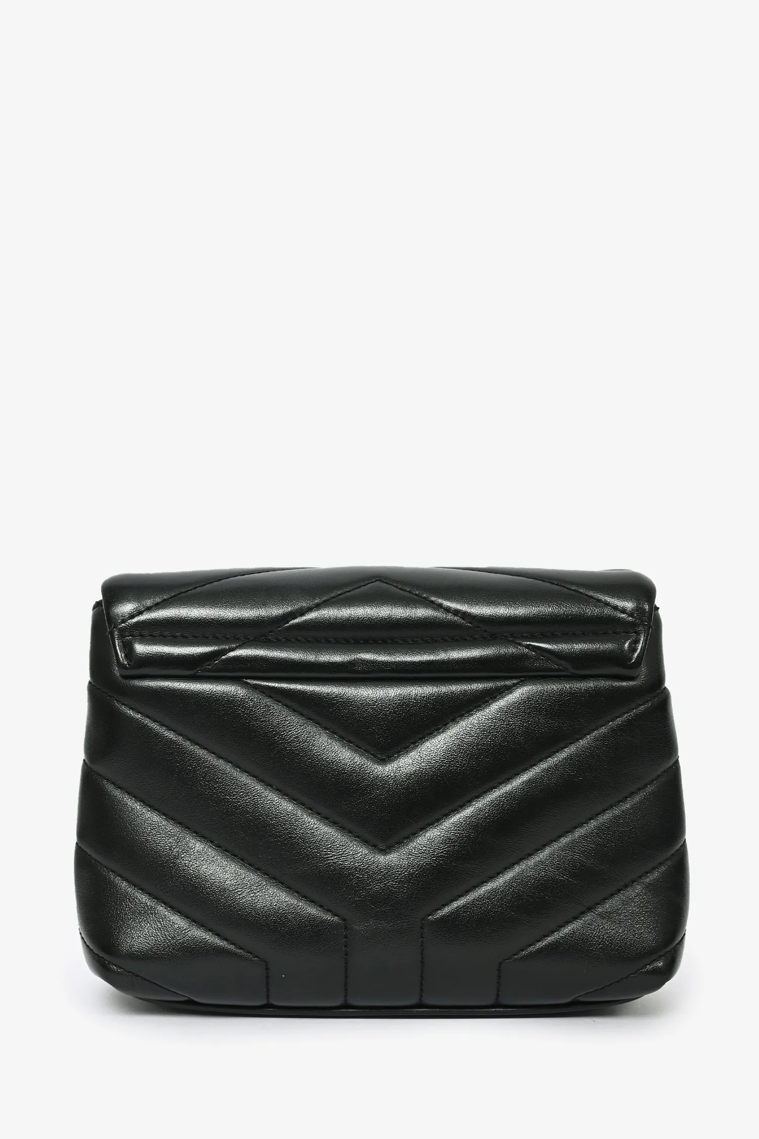 Saint laurent Black Leather Toy LouLou Crossbody