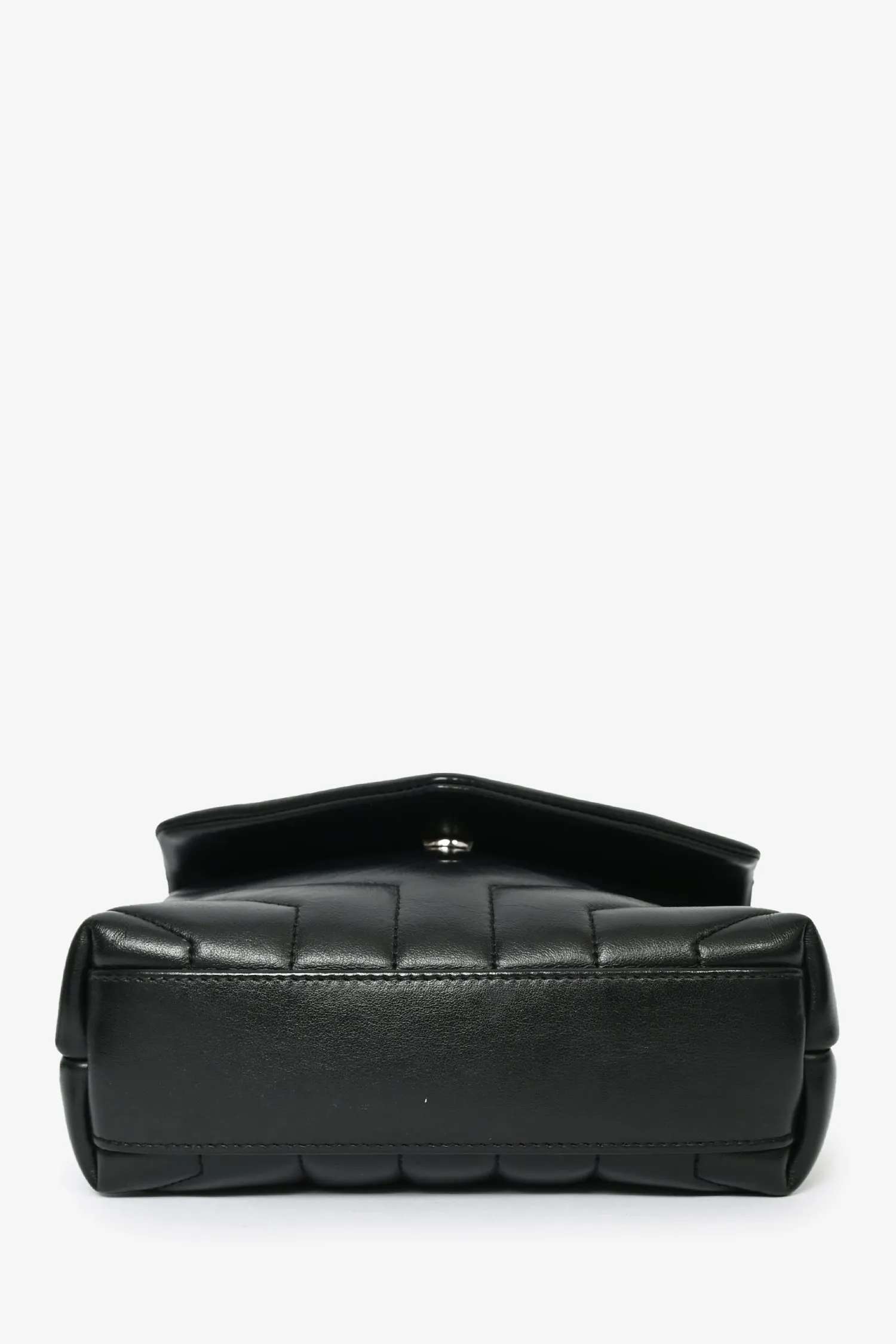 Saint laurent Black Leather Toy LouLou Crossbody