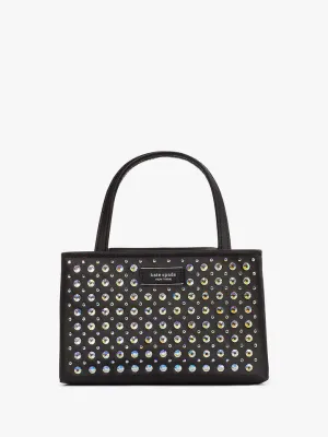 Sam Icon Crystal Embellished Mini Tote