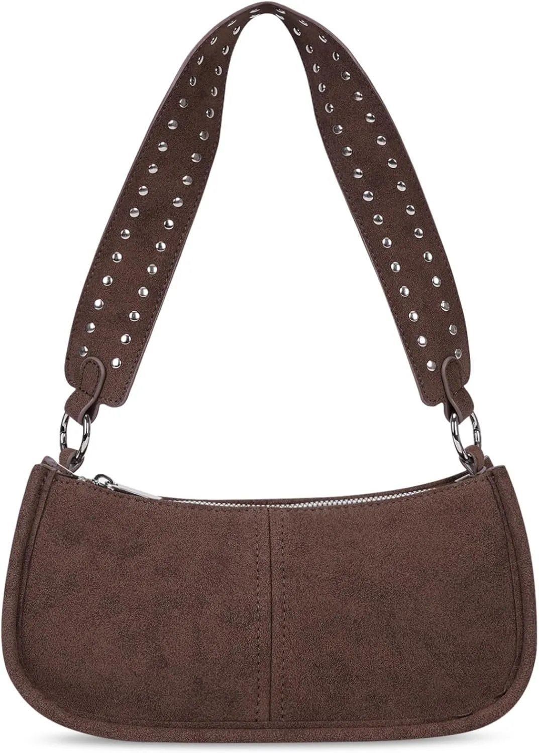 Shoulder Bags for Women Y2k Purse and Handbags Retro Studded Crossbody Bag Small Shoulder Purse Leather Hobo Handbag