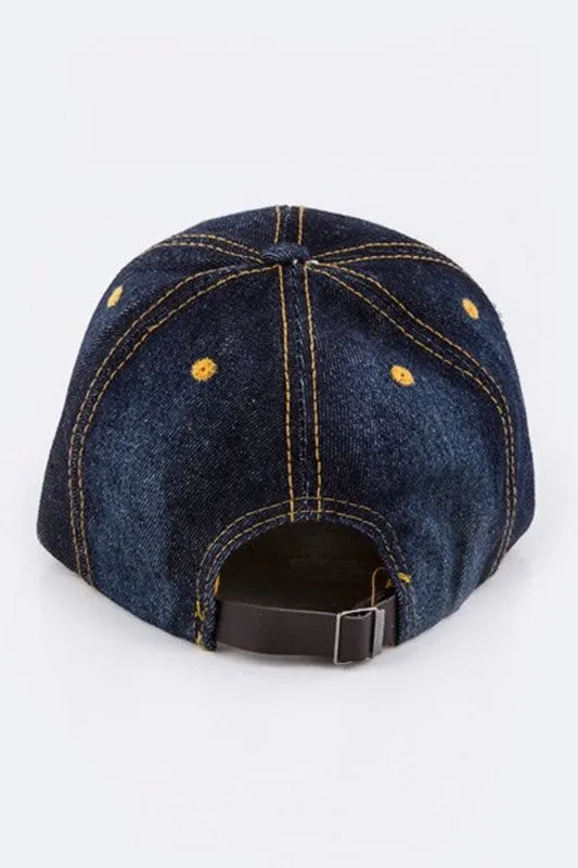 Skull Embellished Cap