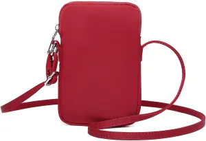 Small Crossbody Purse Zipper Cell Phone Bag Mini Shoulder Purse Wallet Smart Phone Wallet with Credit Card Solts