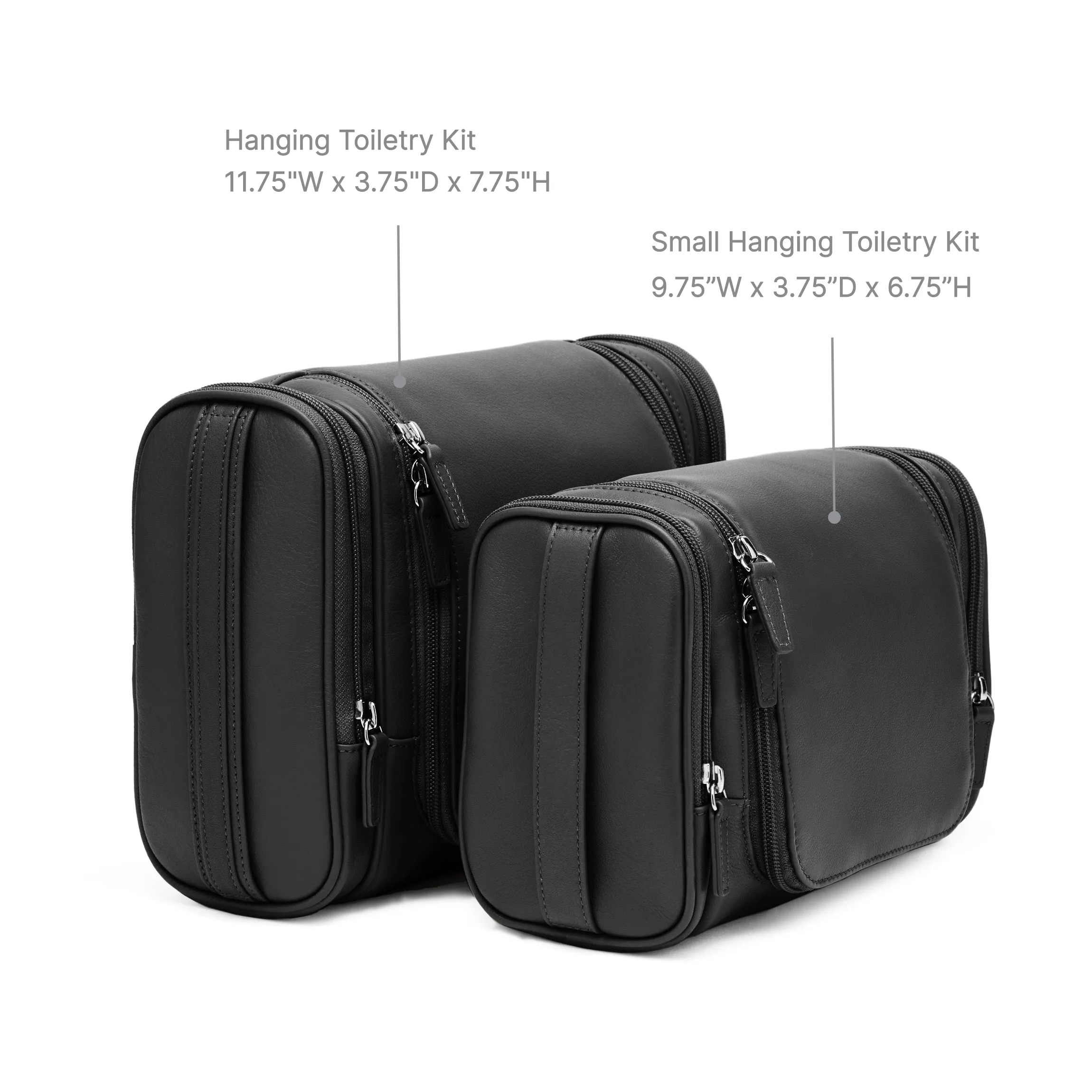 Small Hanging Toiletry Kit Black Onyx