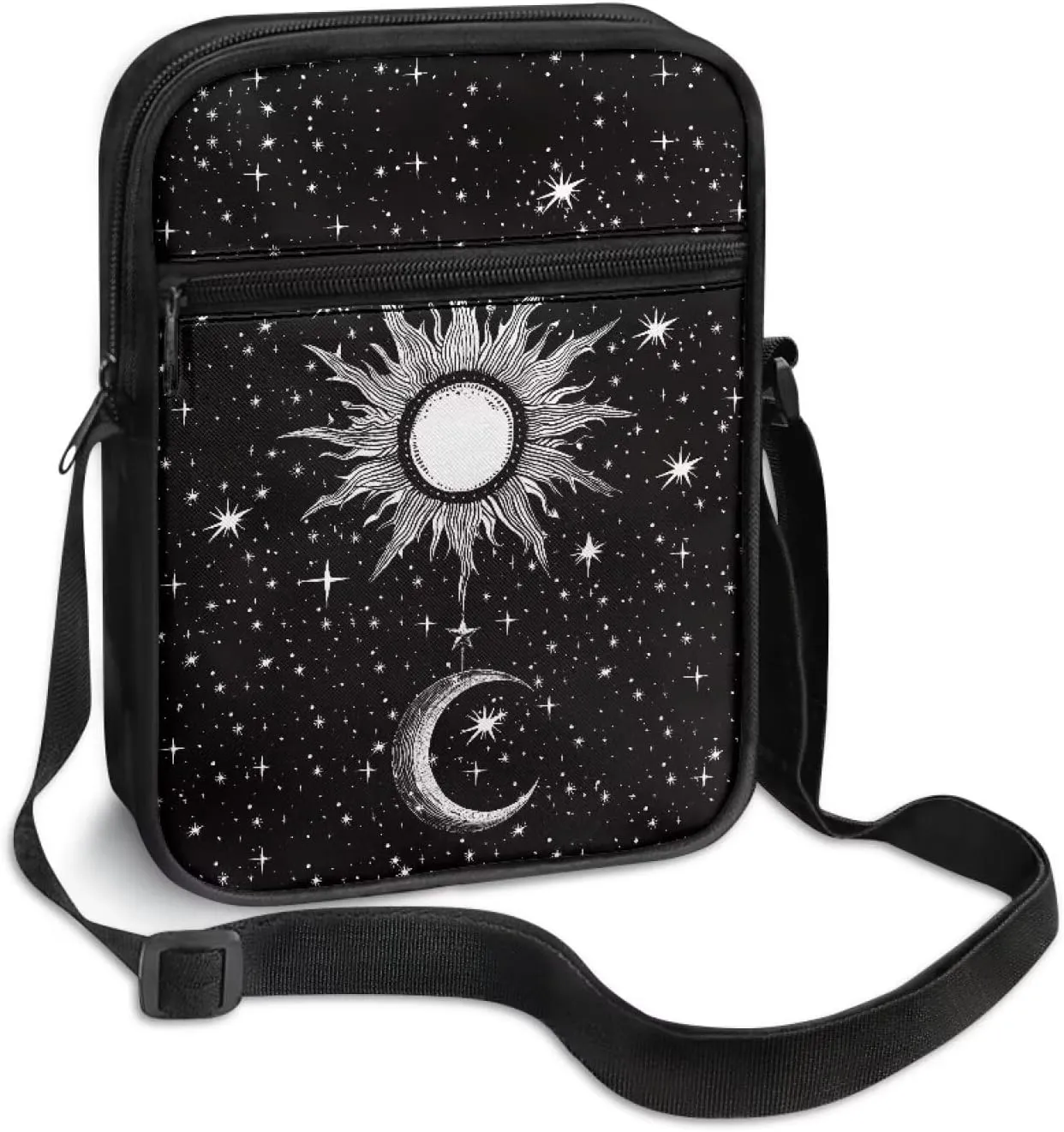 Small Messenger Bag Purse Crossbody Bag with Adjustable Strap for Women Men for Travel Outdoor Sports