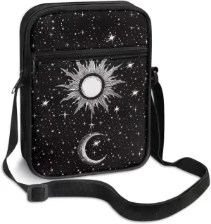 Small Messenger Bag Purse Crossbody Bag with Adjustable Strap for Women Men for Travel Outdoor Sports