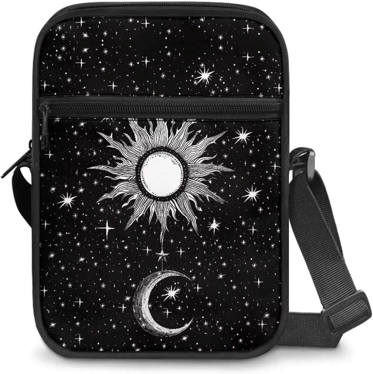 Small Messenger Bag Purse Crossbody Bag with Adjustable Strap for Women Men for Travel Outdoor Sports