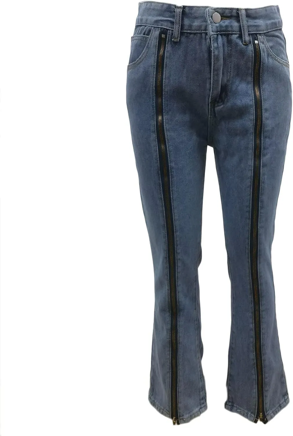 SMIDOW Flare Denim Pants for Women's Bootcut Jeans Stretch Denim Pants Bell Bottom Jeans Fall Fashion Jeans Trousers