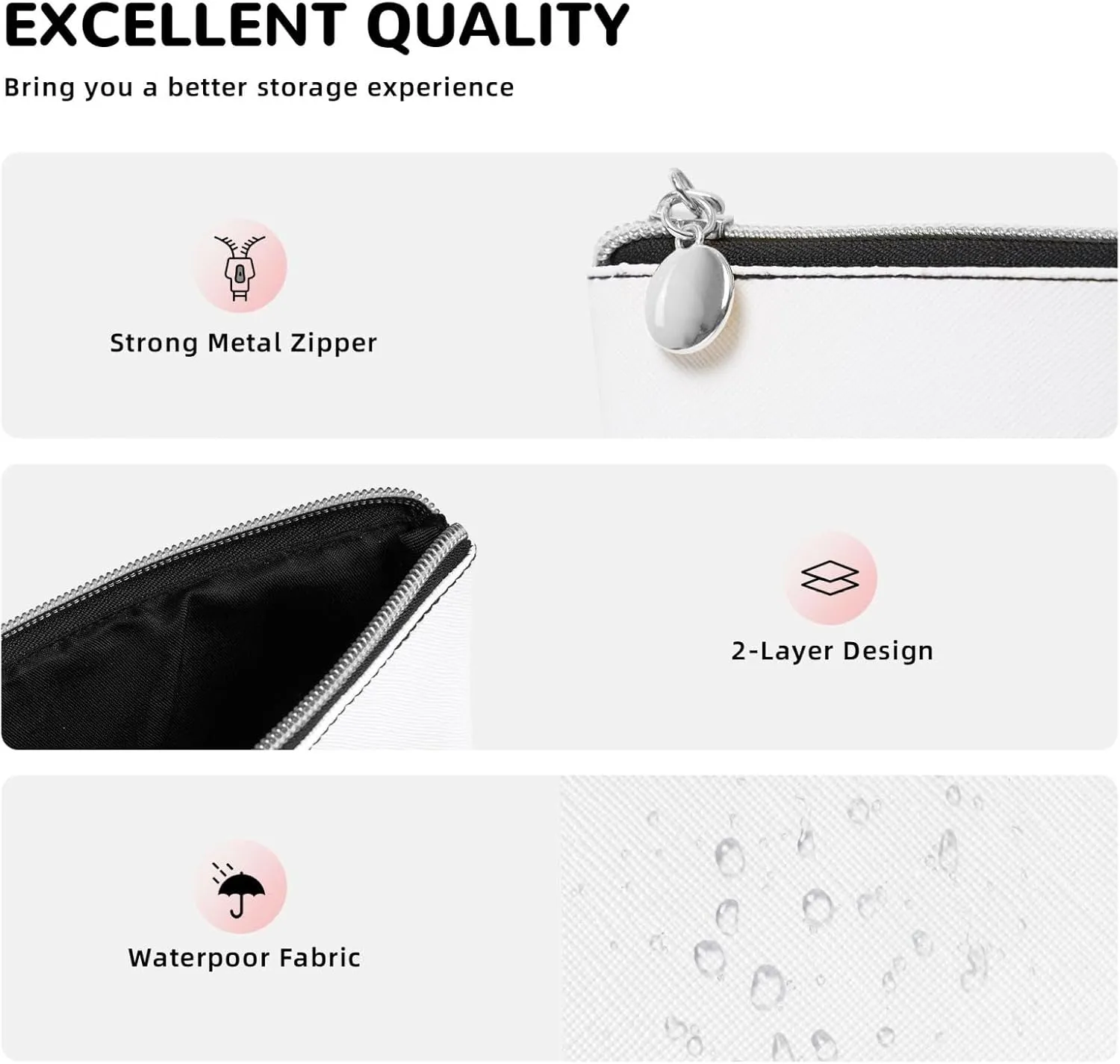 Soft Color Pale Faded Mix Of Roses Cosmetic Bag Pu Leather Waterproof Makeup Bag Portable Travel Toiletry Bag Organizer Silver Zipper Pouch For Women Ladies Gift