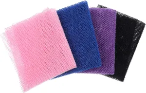SOIMISS 4pcs Long Bath Towel Exfoliating Sponges for Body Exfoliating Washcloth Washcloths Body Scrubber Bathroom Elderly and Cleansing Net Body Wash Scrubber Nylon
