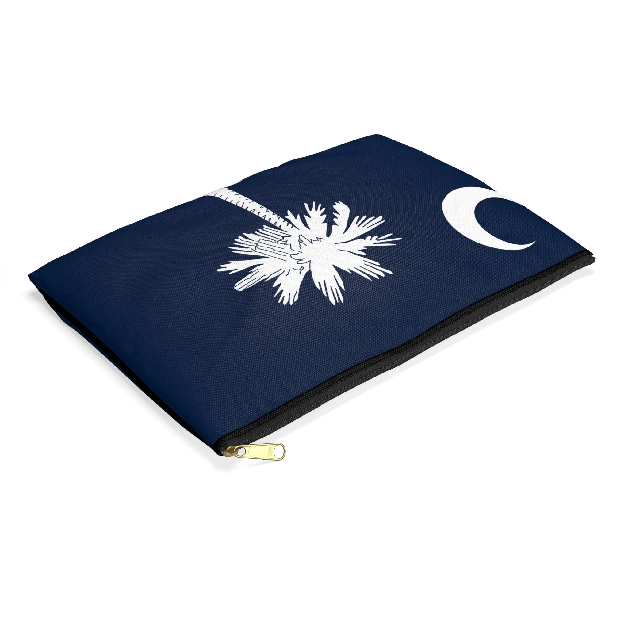 South Carolina Palmetto Moon and Tree Flag  Accessory Pouch