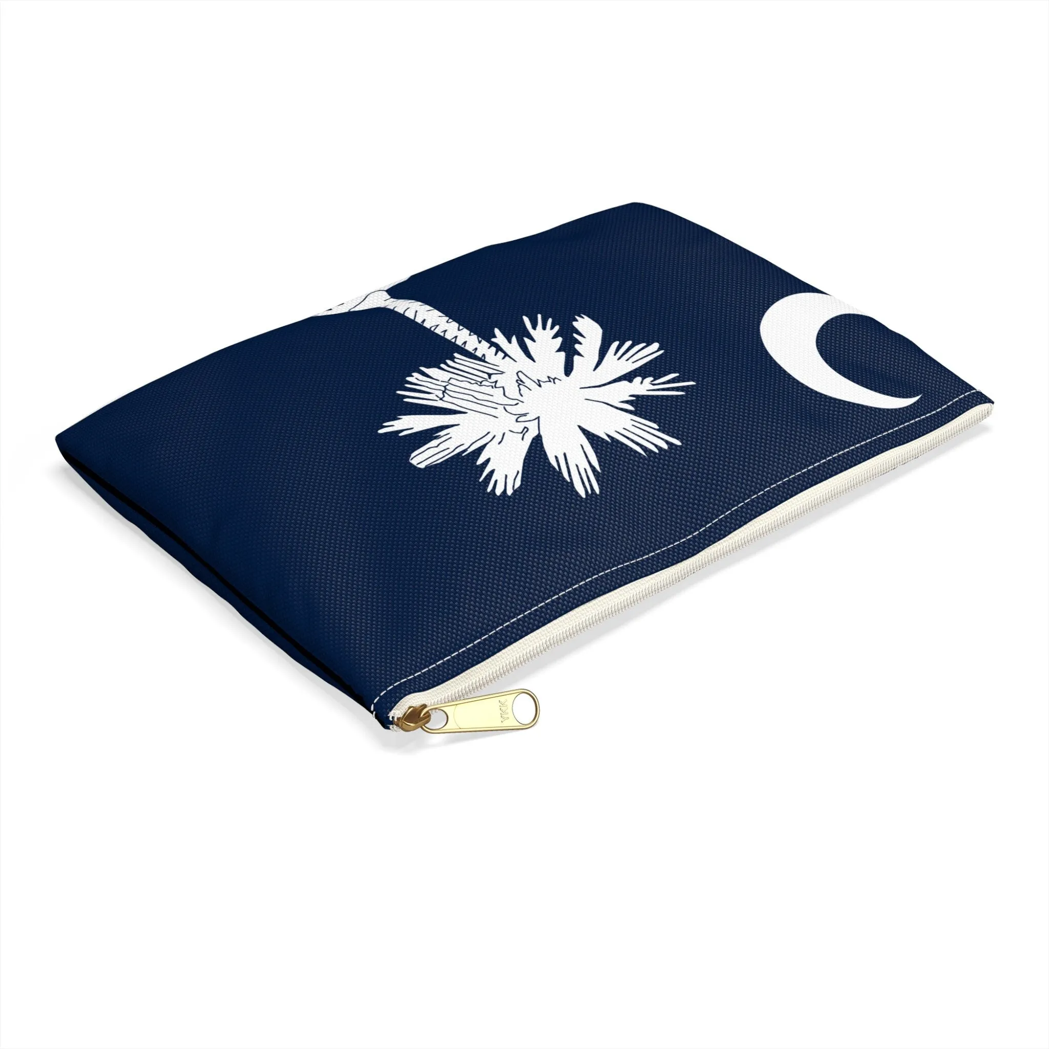 South Carolina Palmetto Moon and Tree Flag  Accessory Pouch