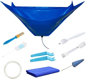 Split Air Conditioner Cleaning Cover Mini Split Cleaning Kit,Water proof Wall Mounted Air Conditioner Service Bag For Household AC Units,Air Conditioning System Cleaning Tools
