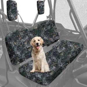 StarknightMT UTV Pioneer Seat Covers Compatible with 2016-2025 Pioneer 1000 1000-5(Front Seat),1000-6(Front and Rear Seat),Water-Repellent Bench Seat Cover -Camo