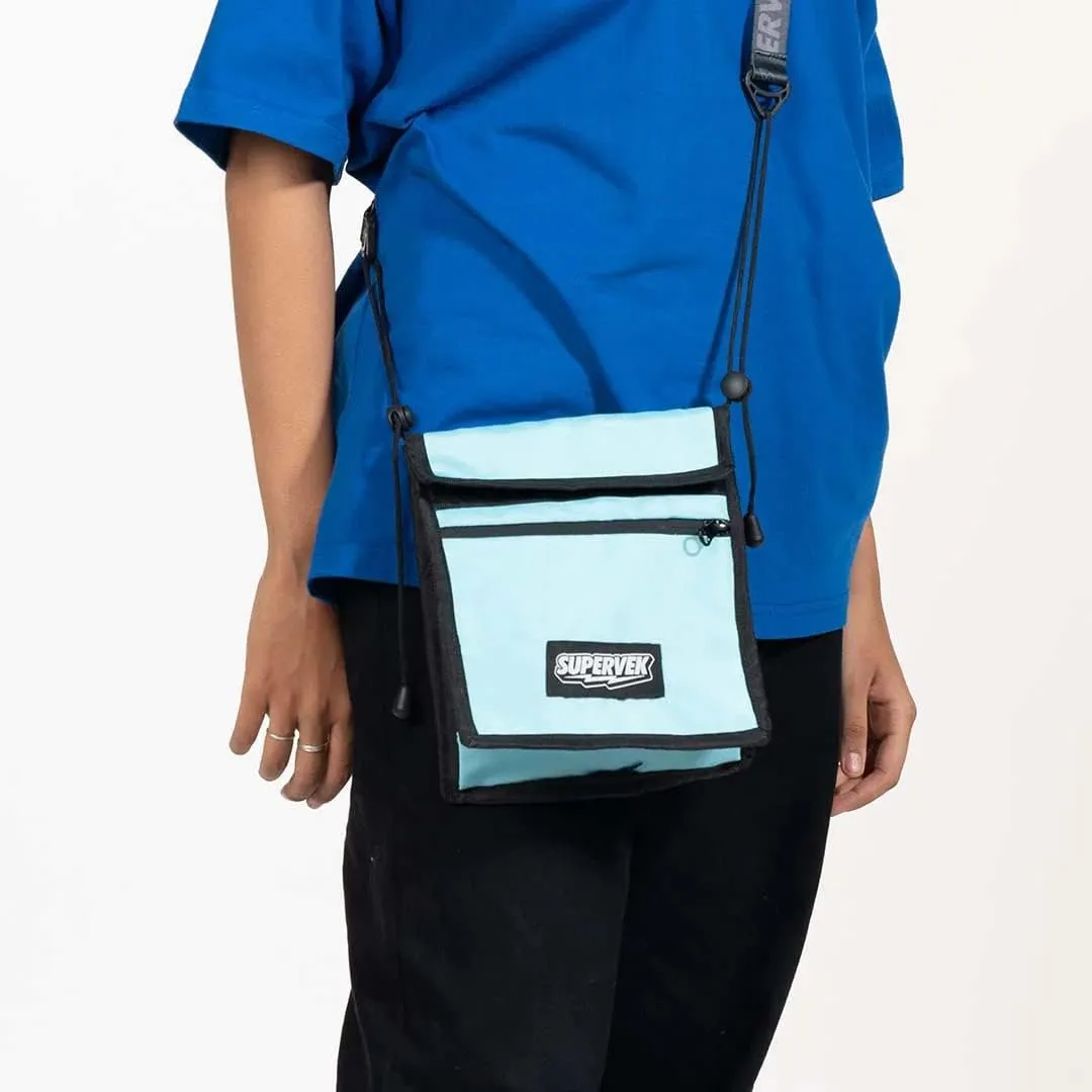 Strap Bag - Compact Crossbody Chest Shoulder Sling for Men Women | Accordion Pocket, Adjustable Straps | Daypack