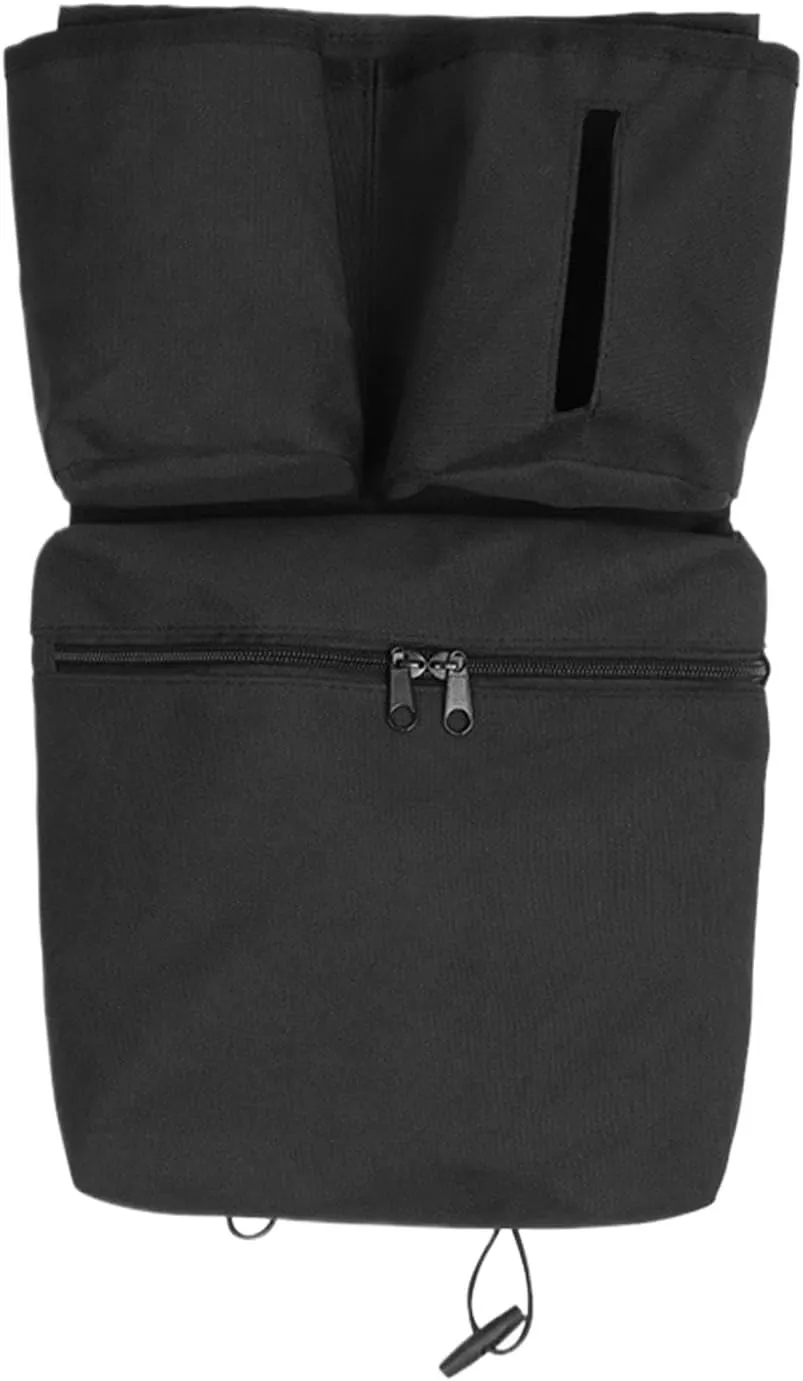 Stroller Organizer,Portable Baby Stroller Storage Bag - Multifunctional Travel Stroller Accessories, Stroller Storage Attachment for Outdoor, Black, Refer to description, Unisex