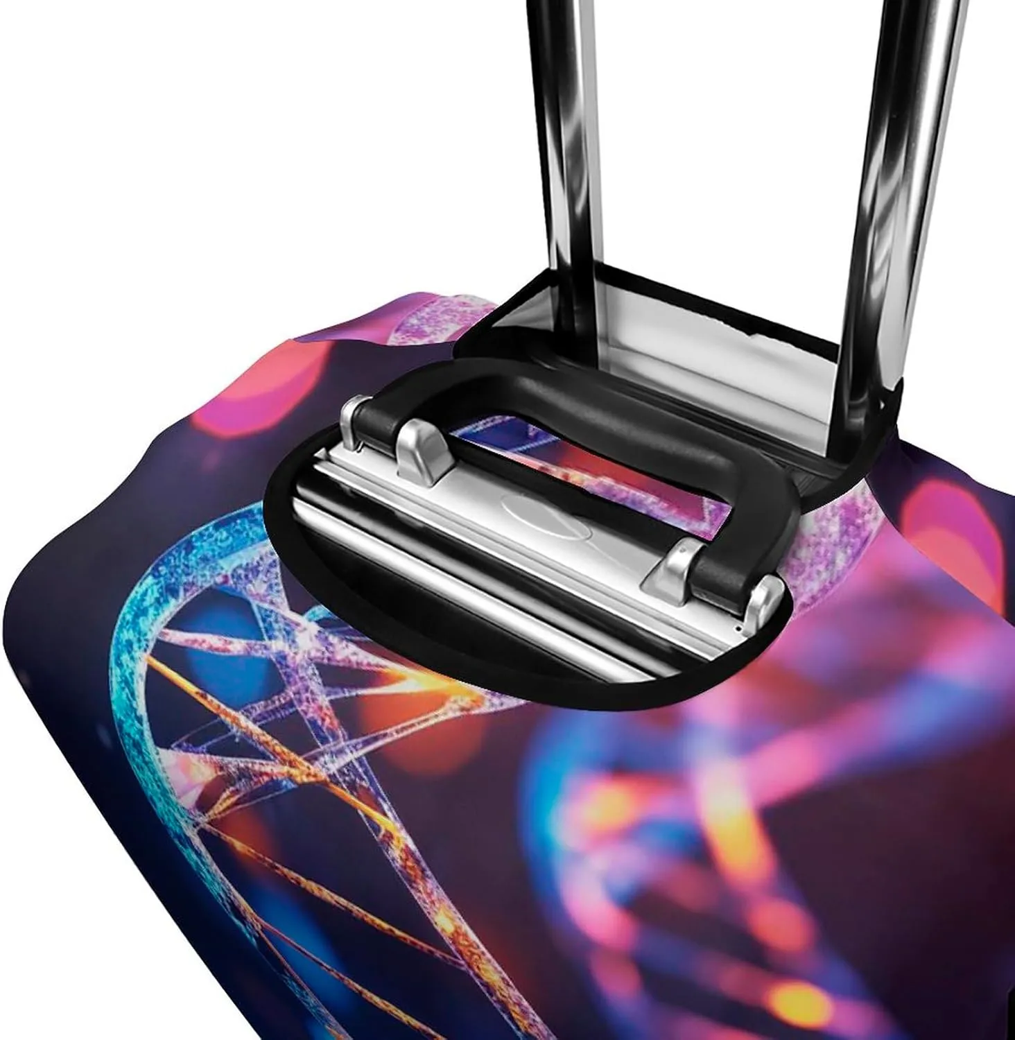 Suitcase Covers for Luggage DNA Genetic Helix Fashion Luggage Cover Washable Protector Waterproof Suitcase Cover Anti-scratch Travel Suitcases Covers Case for 19-32 Inch Luggages XL
