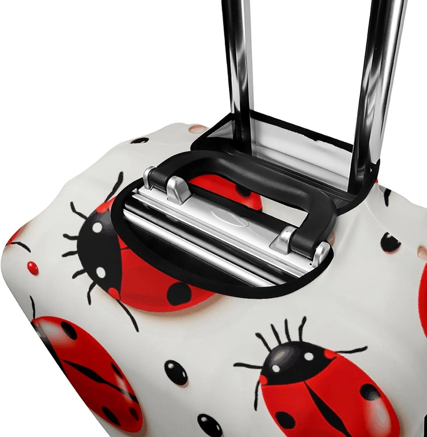 Suitcase Covers for Luggage Red Ladybug Fashion Luggage Cover Washable Protector Waterproof Suitcase Cover Anti-scratch Travel Suitcases Covers Case for 19-32 Inch Luggages XL