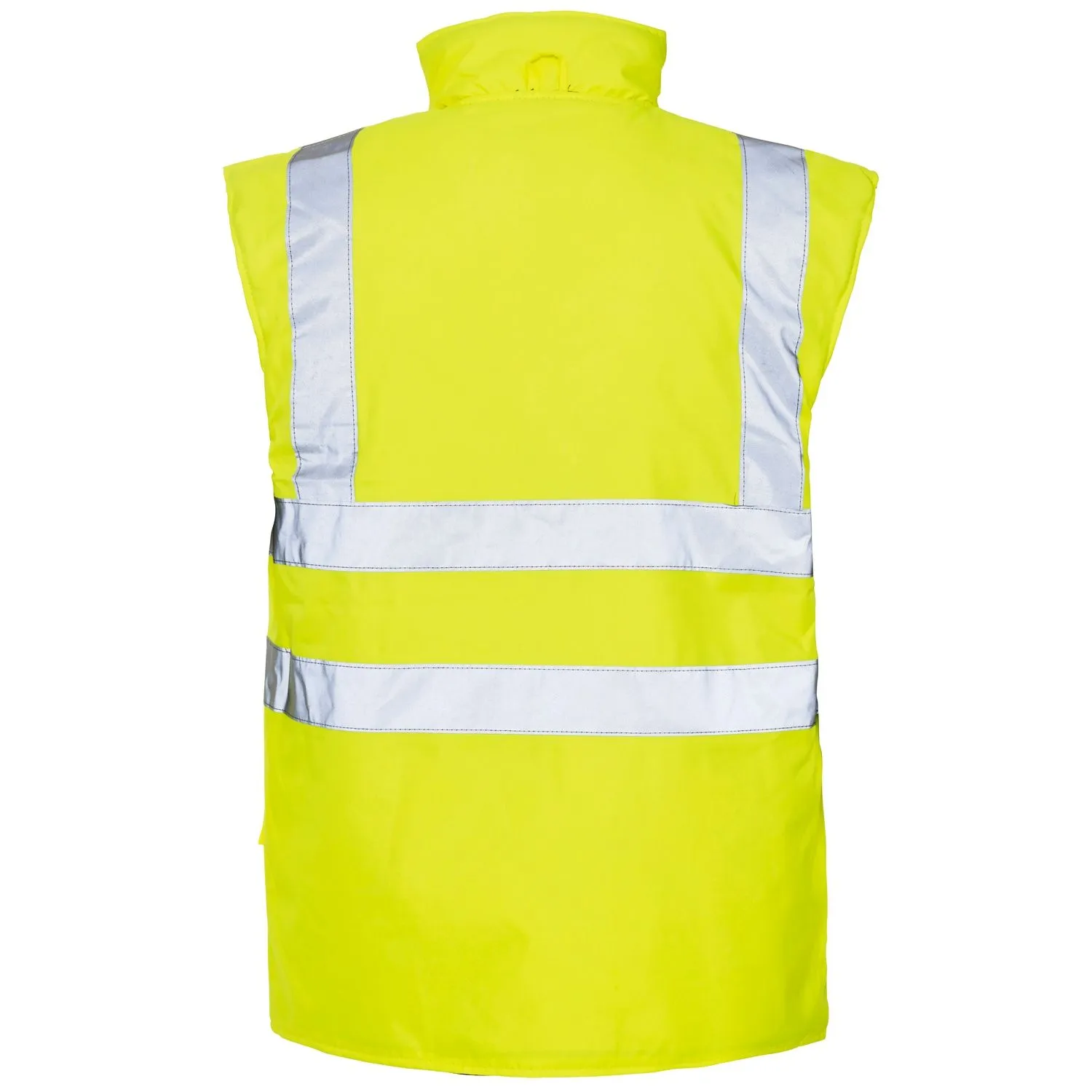 Supertouch Hi Vis Yellow Interactive Bodywarmer