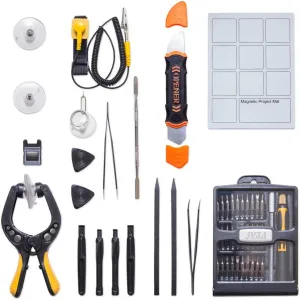 Syba Precision Screwdriver Set with Magnetic Driver Kit, Professional Electronics Repair Tool Kit with Portable Oxford Bag for Repair Cell Phone, iPhone, iPad, Watch, Tablet, PC, MacBook and More