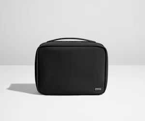 The Hanging Toiletry Bag in Jet Black