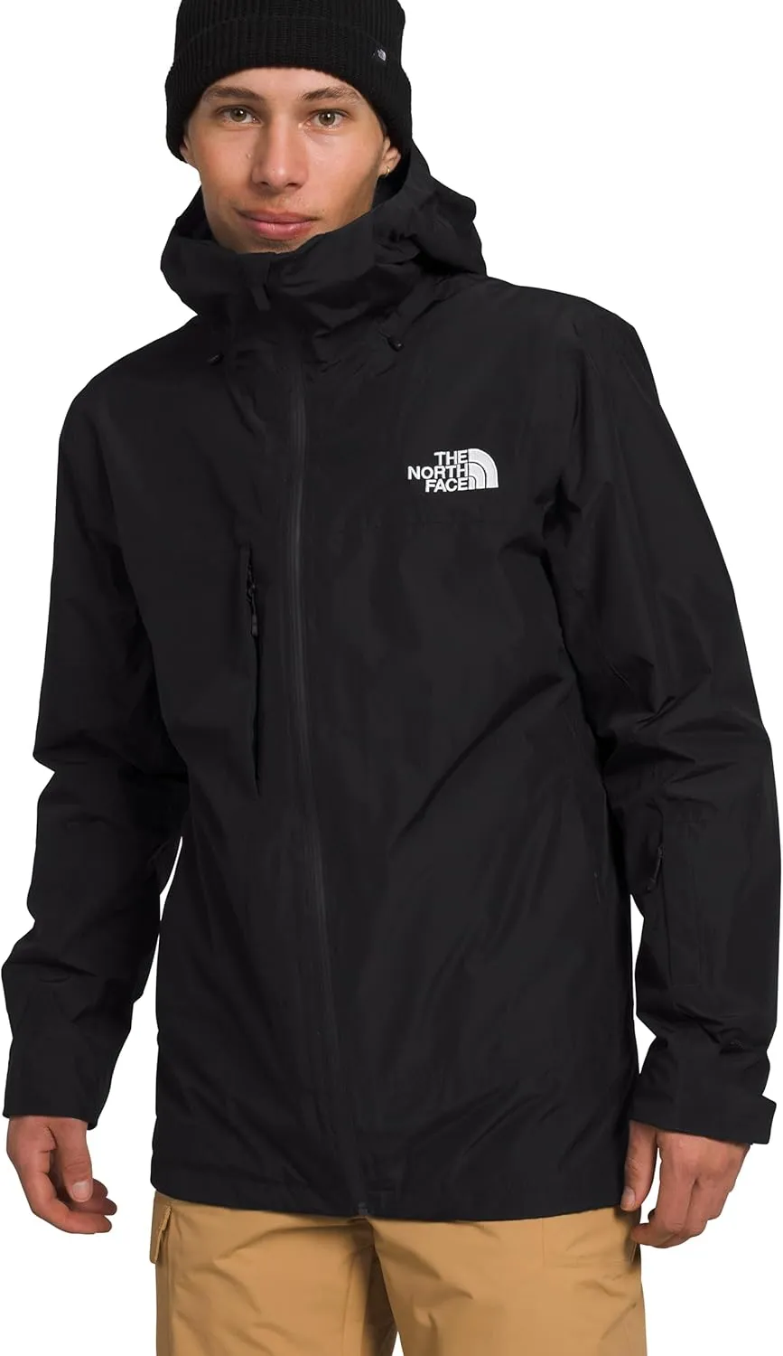 THE NORTH FACE Men’s ThermoBall Eco Snow Triclimate Waterproof Insulated Ski Jacket, TNF Black, Large