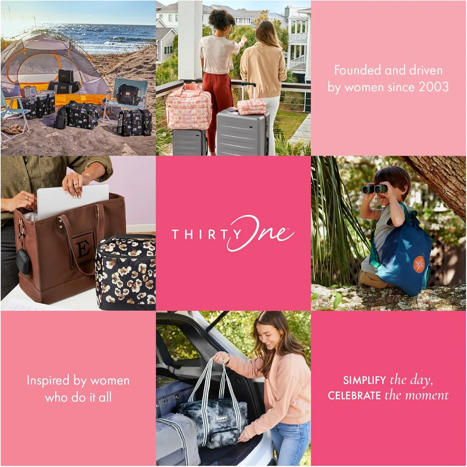 THIRTY-ONE Gifts All Zipped Up Crossbody Purse, Zipper-Top Crossbody Bag for Women