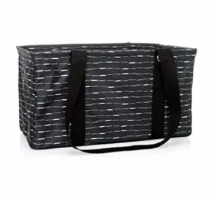 Thirty One MEDIUM UTILITY beach Picnic tote storage laundry Bag 31 gift in Starlit Stripe