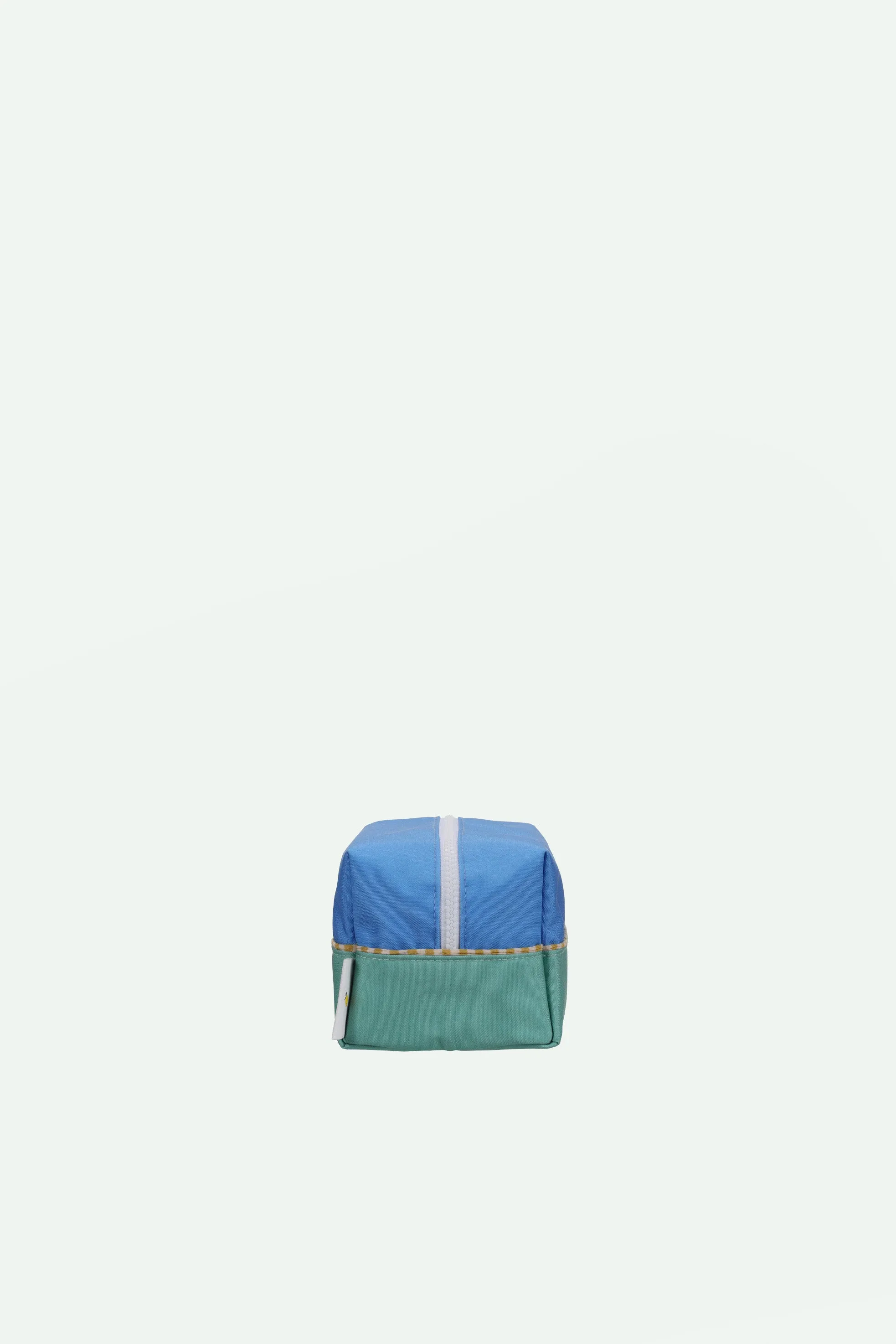 Toiletry bag | colourblocking | radar blue aquatic green
