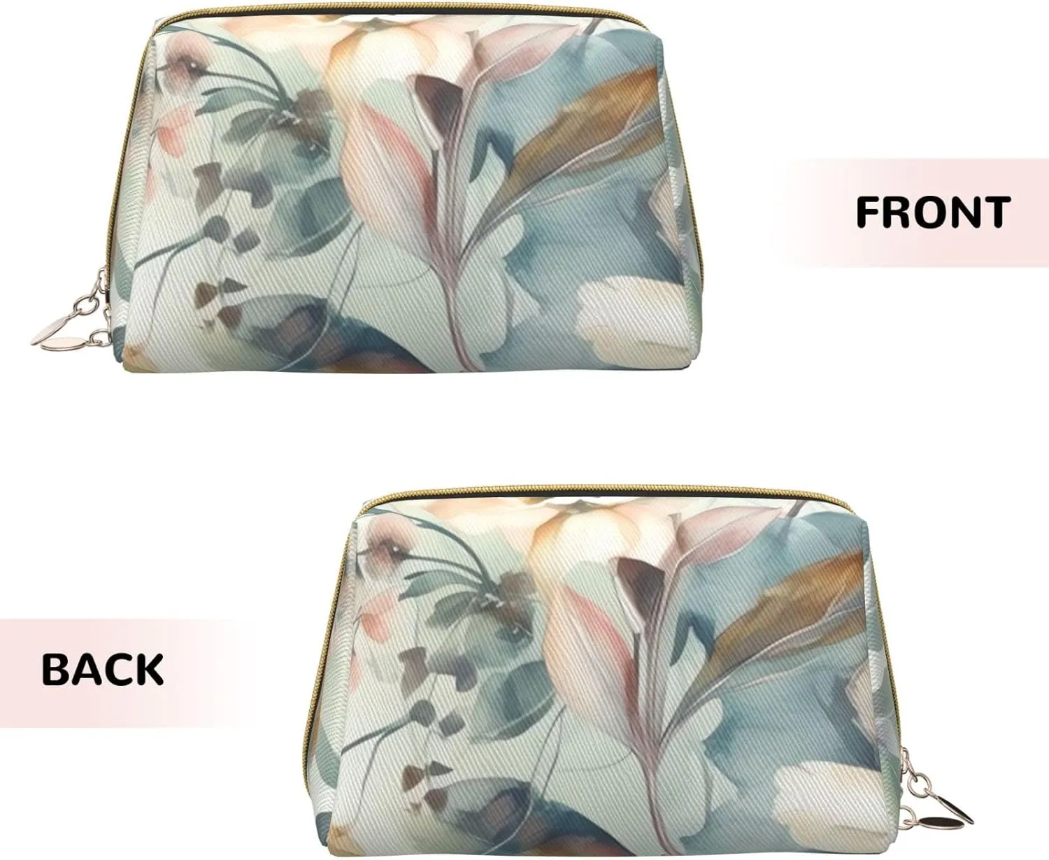 Toiletry Bag for Women Men Dopp Kit Travel Makeup Bag Hand Drawn Pattern Make Up Organizers Cosmetic Bag