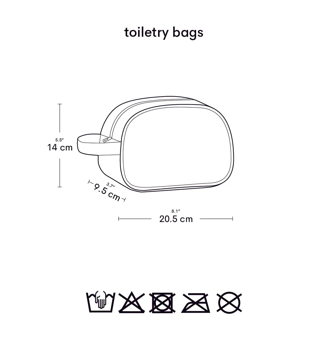 Toiletry bag: Pirates 