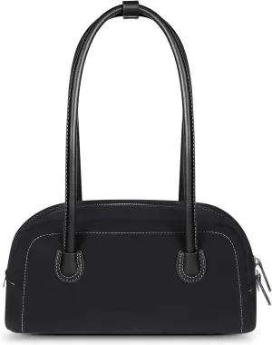 Top Handle Handbags for Women – Aesthetic Cute Purse, Trendy Vegan Leather Shoulder Bag, Stylish Women’s Handbag