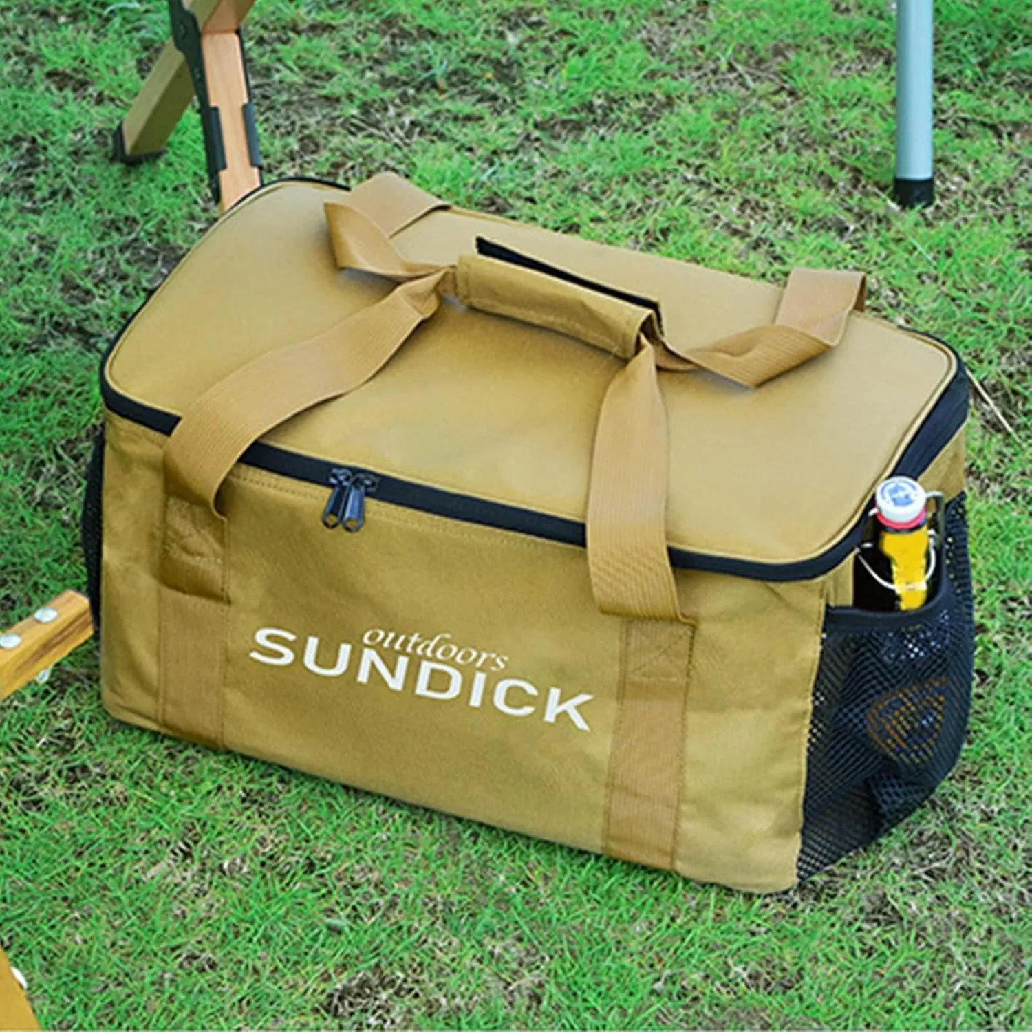 Topyond Camping Cookware Storage Bag, Travel Storage Bag, Camping Tableware Bag, Waterproof Outdoor Travel Tableware Storage Handbag Camping Cooler Bag
