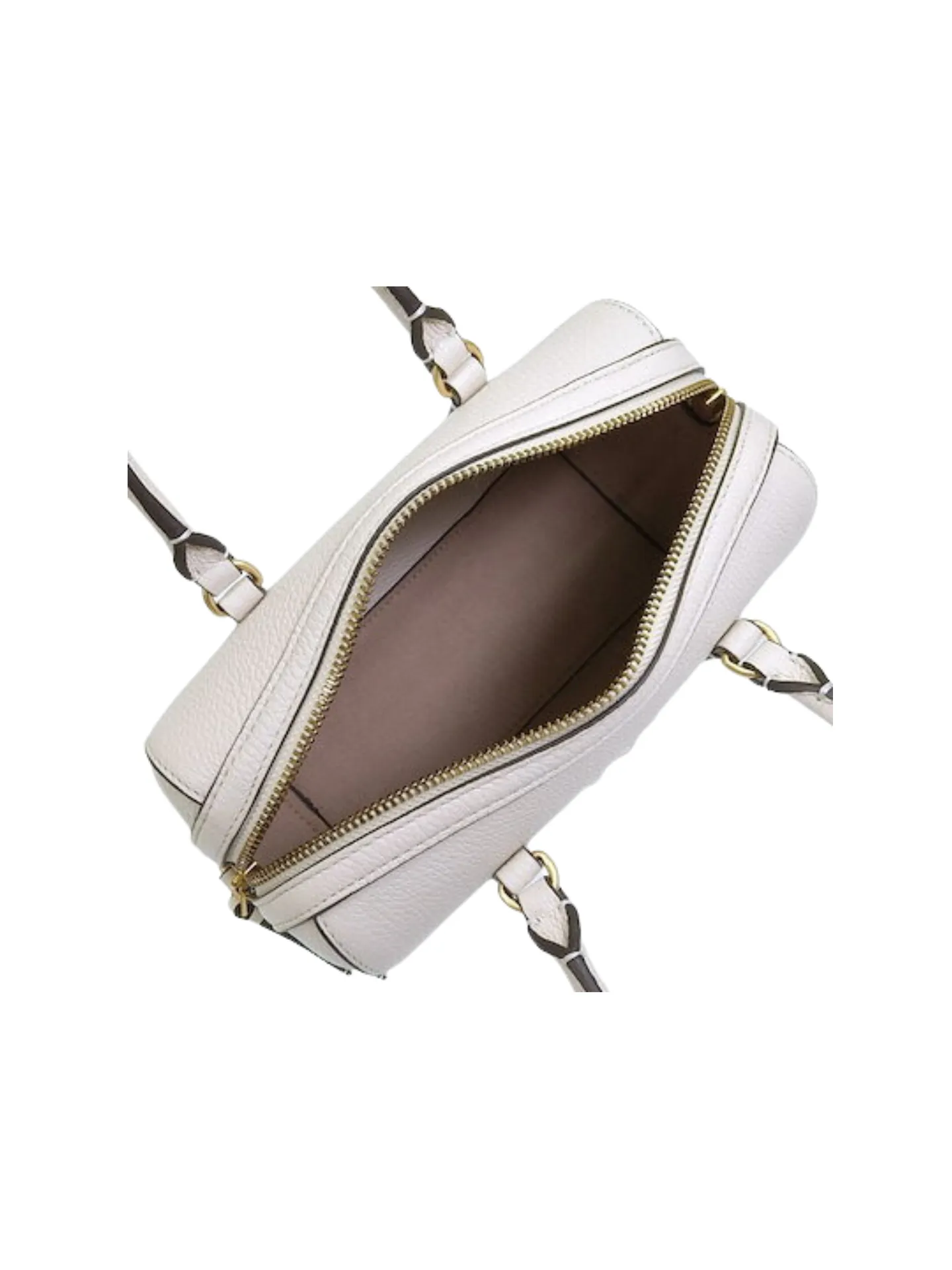 Tory Burch Thea Mini Leather Satchel Crossbody New Ivory