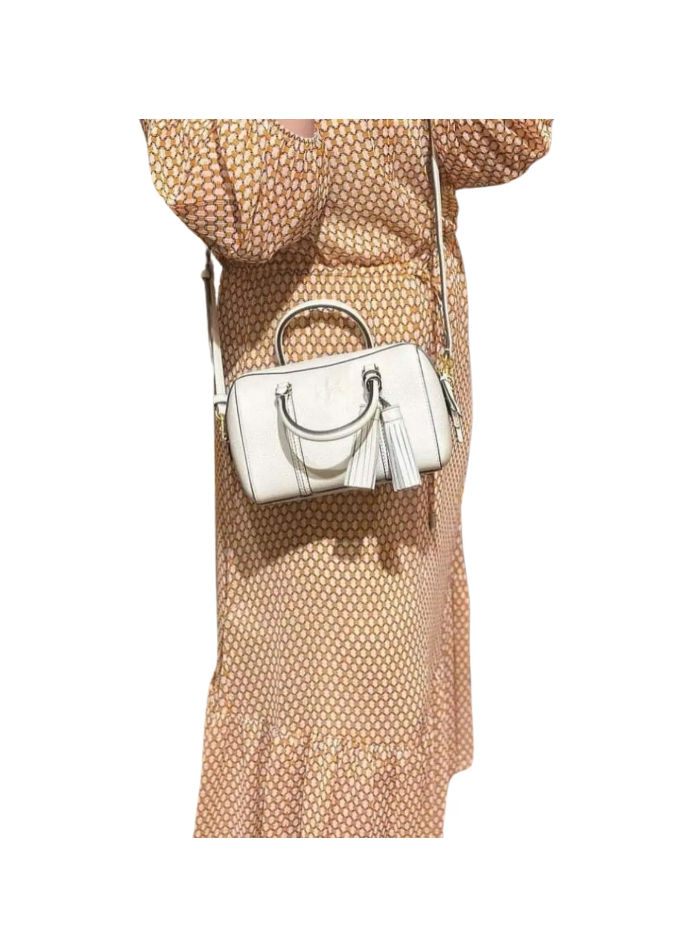Tory Burch Thea Mini Leather Satchel Crossbody New Ivory