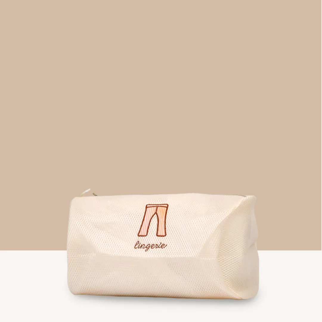 Travel Organizer Cream Laundry Bag