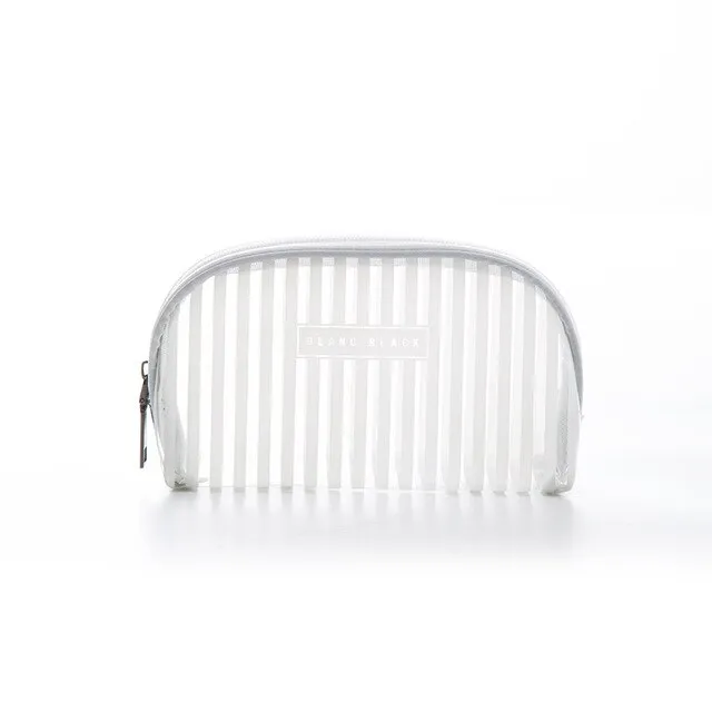 travel organizer transparent waterproof women makeup bag