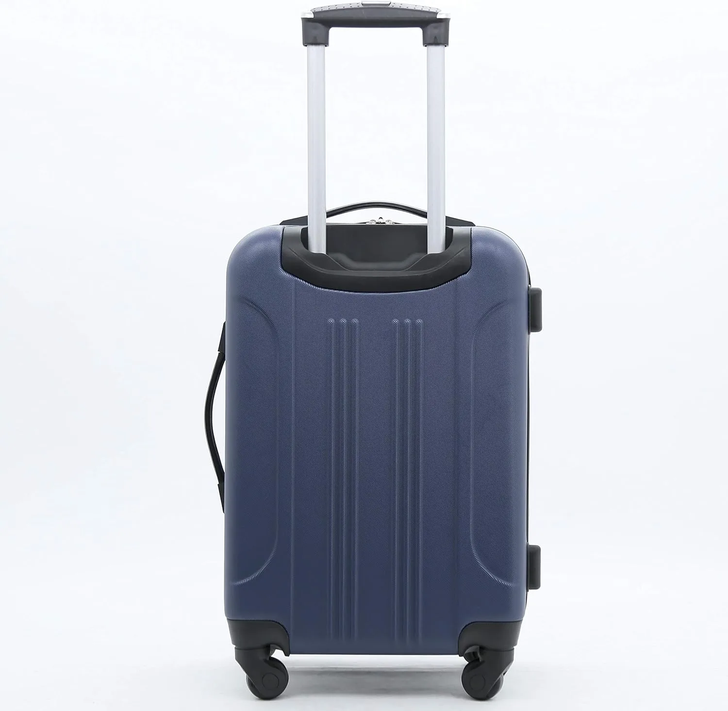 Travelers Club Midtown Hardside Luggage Travel, Navy Blue, 4-Piece Set