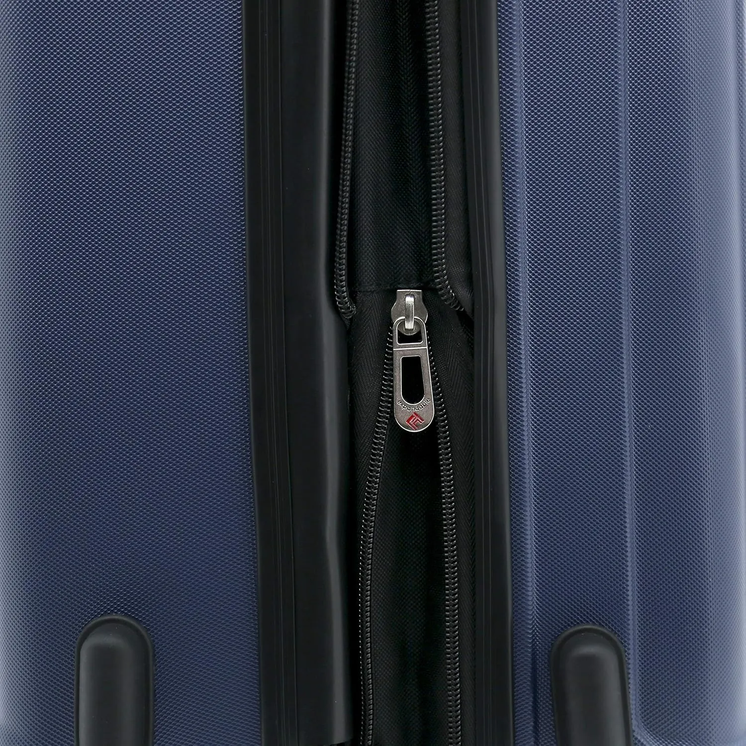Travelers Club Midtown Hardside Luggage Travel, Navy Blue, 4-Piece Set