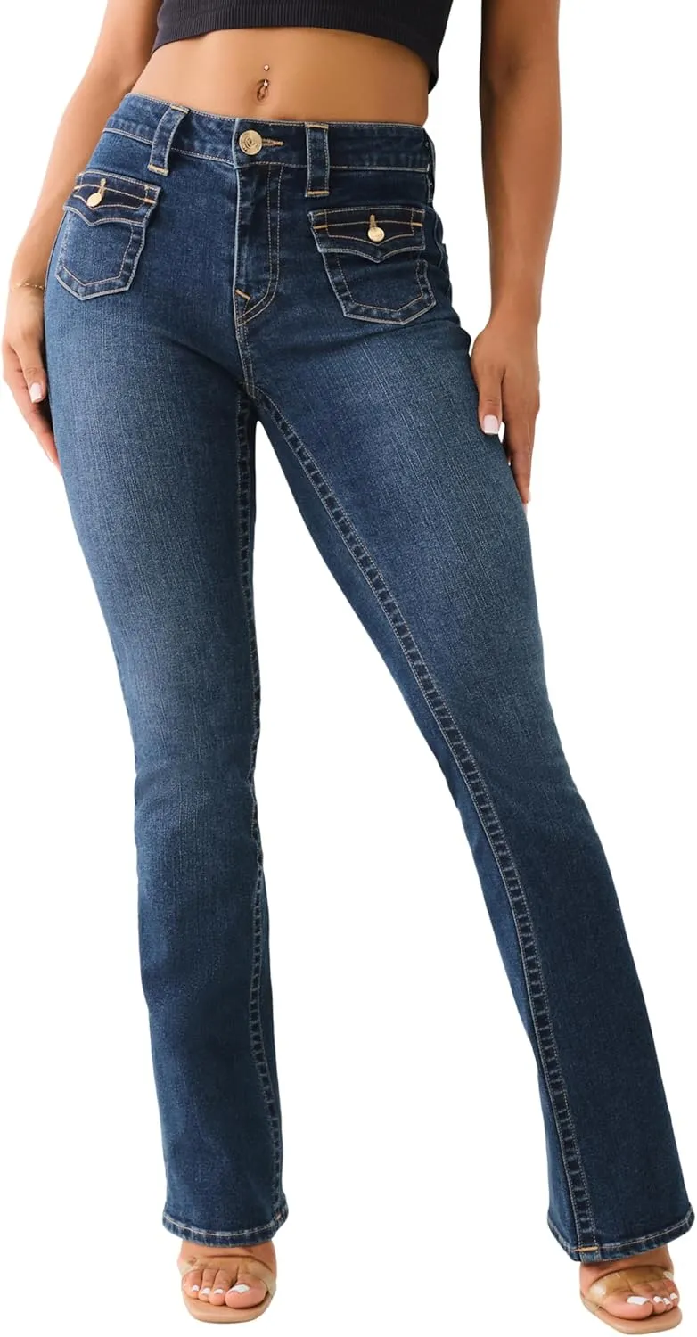 True Religion Women's Becca MR Boot Flap​