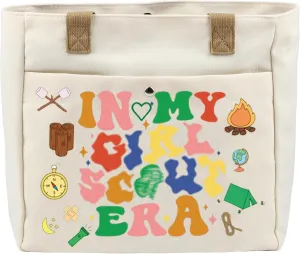 VAMSII Scout Gift Scout Cosmetic Makeup Bag Scout Troop Girl Gift Scout Leader Adventure Gift Scout Bridging Ceremony Gifts (ScoutBag2)